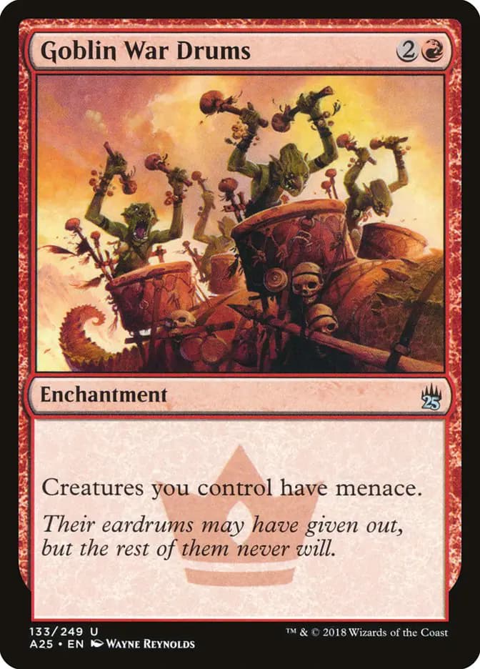 Card image of Goblin War Drums