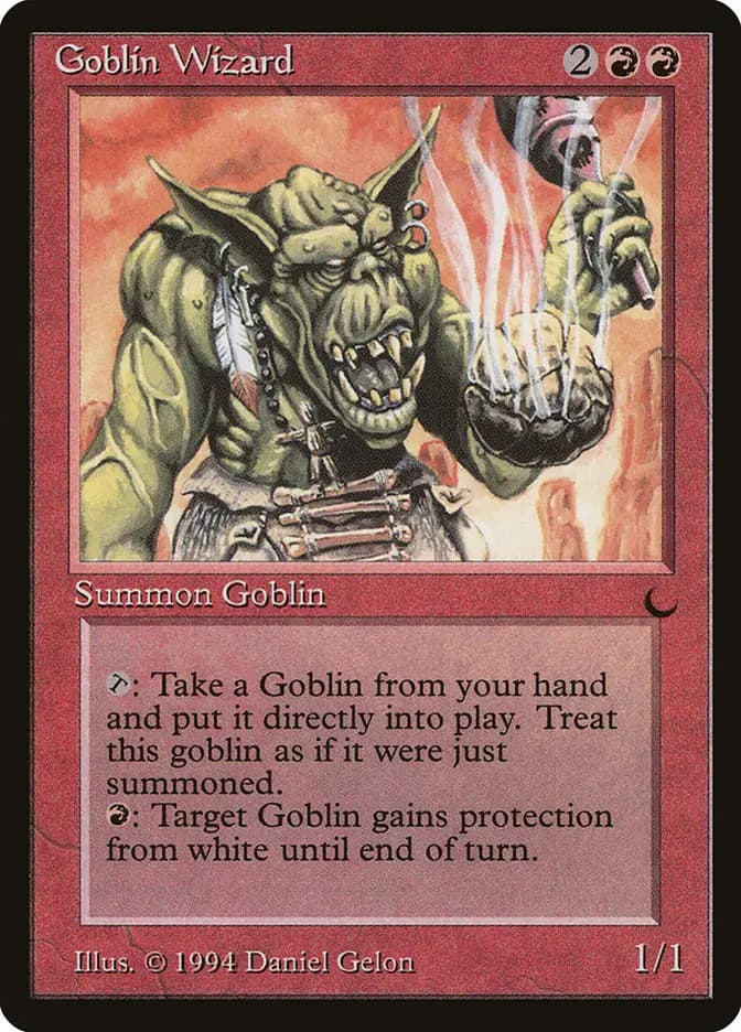 Card image of Goblin Wizard