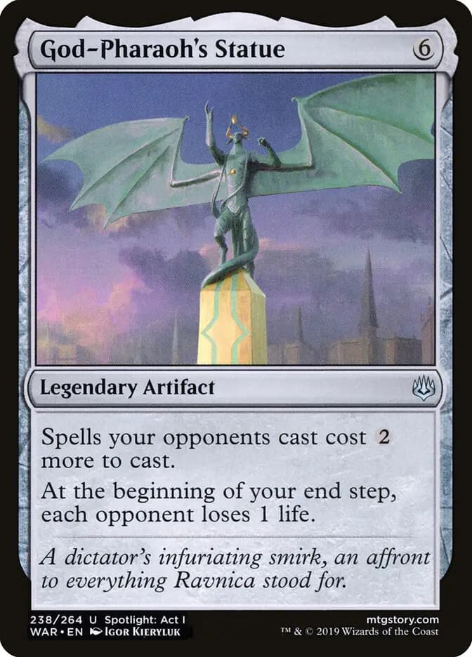 Card image of God-Pharaoh's Statue
