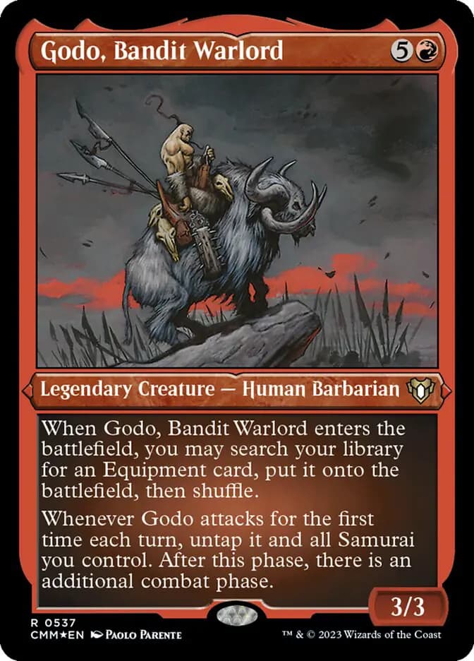 Card image of Godo, Bandit Warlord