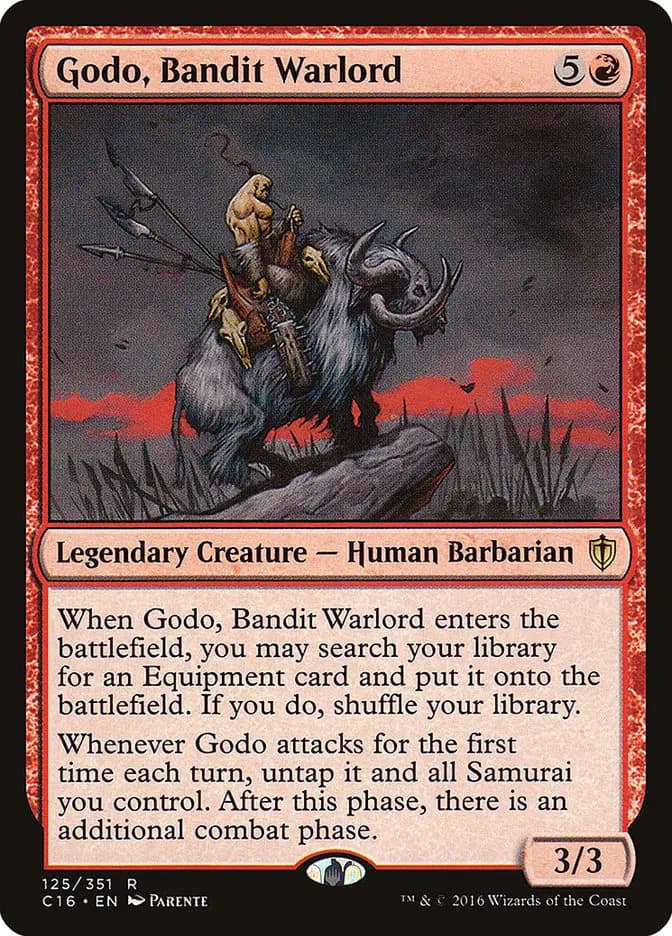 Card image of Godo, Bandit Warlord