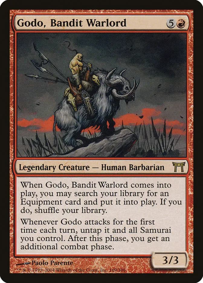 Card image of Godo, Bandit Warlord