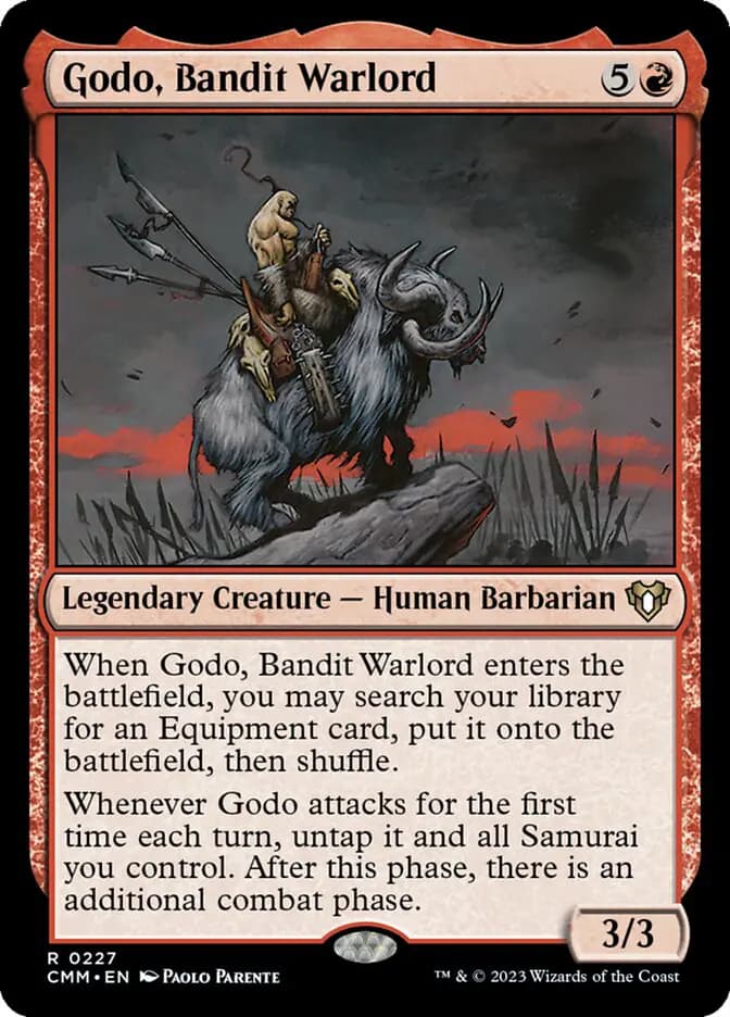 Card image of Godo, Bandit Warlord