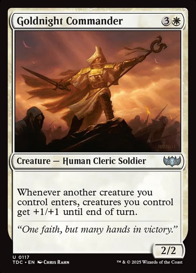 Card image of Goldnight Commander