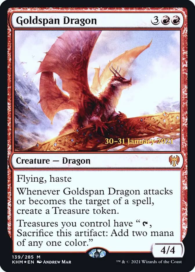 Card image of Goldspan Dragon