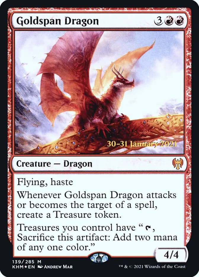 Card image of Goldspan Dragon