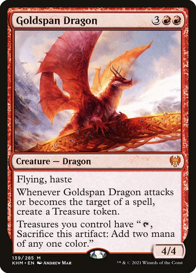 Card image of Goldspan Dragon