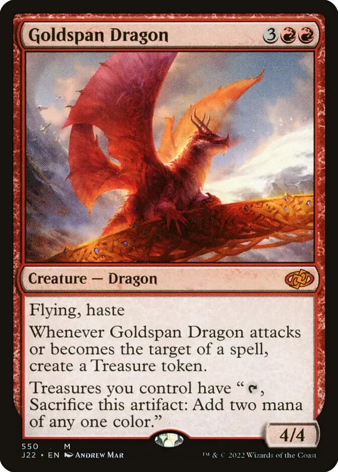 Card image of Goldspan Dragon