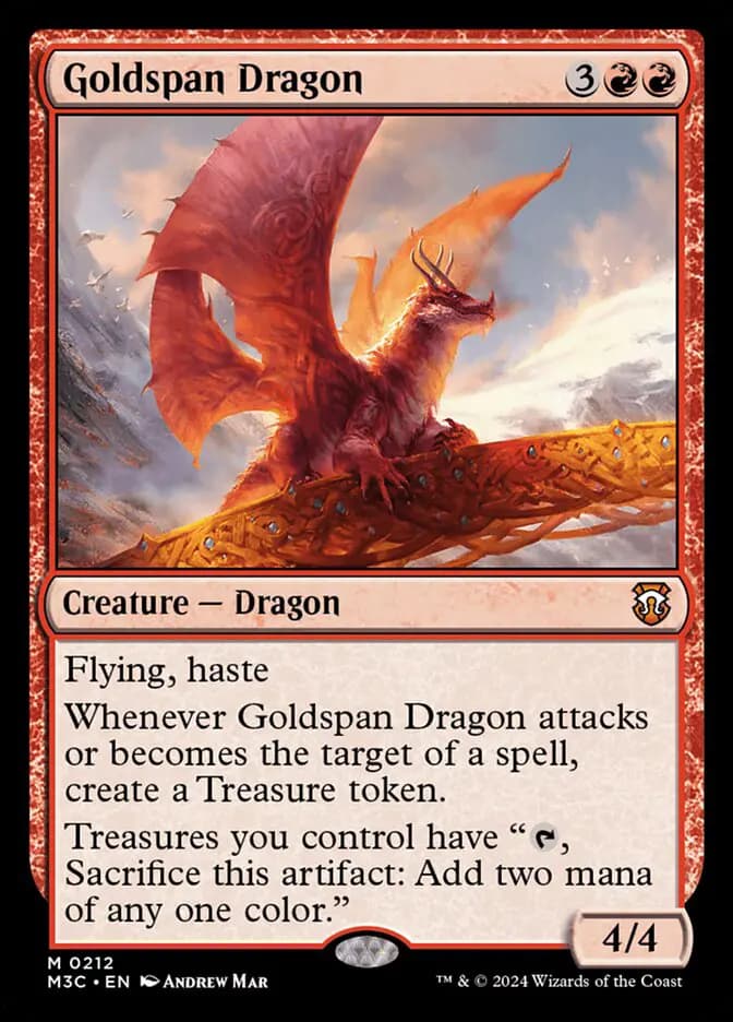 Card image of Goldspan Dragon