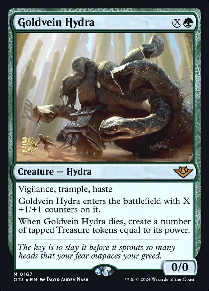 Card image of Goldvein Hydra