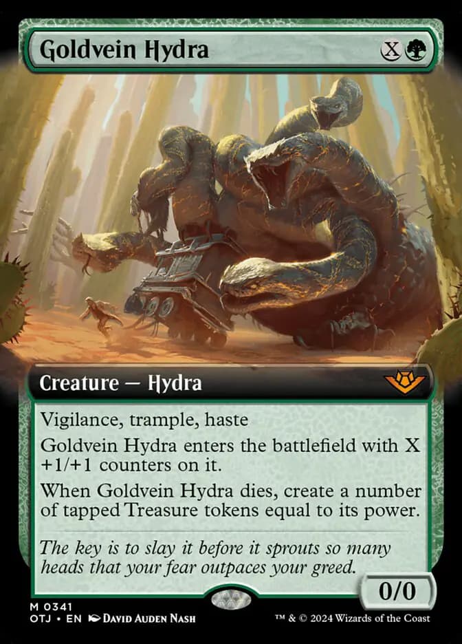 Card image of Goldvein Hydra