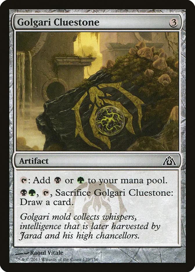 Card image of Golgari Cluestone