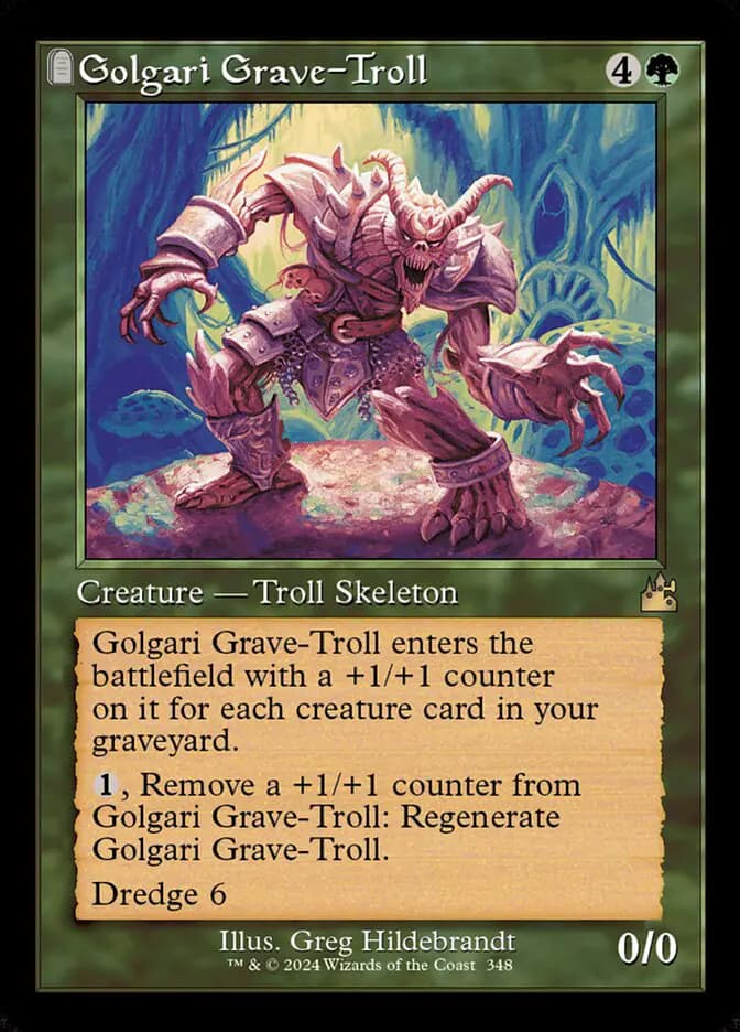 Card image of Golgari Grave-Troll