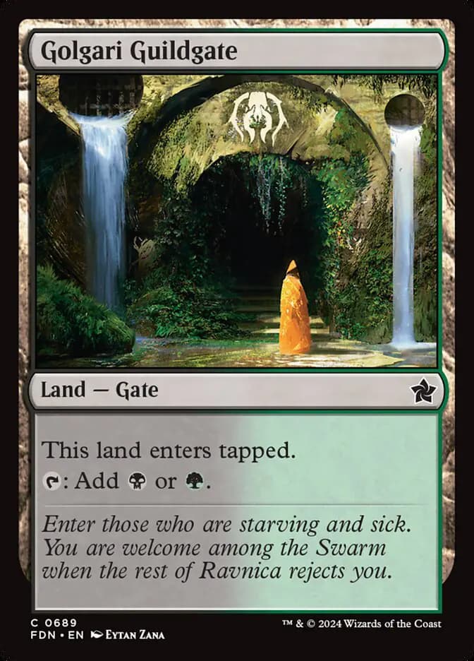 Card image of Golgari Guildgate