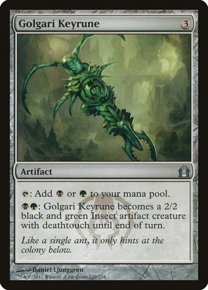 Card image of Golgari Keyrune