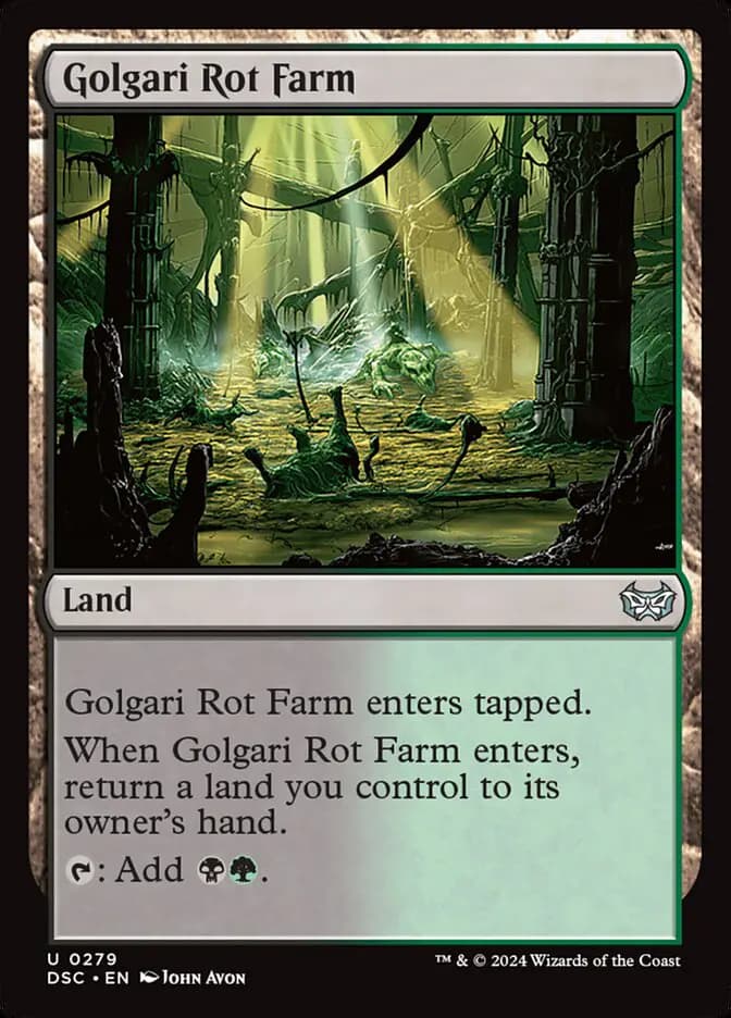 Card image of Golgari Rot Farm