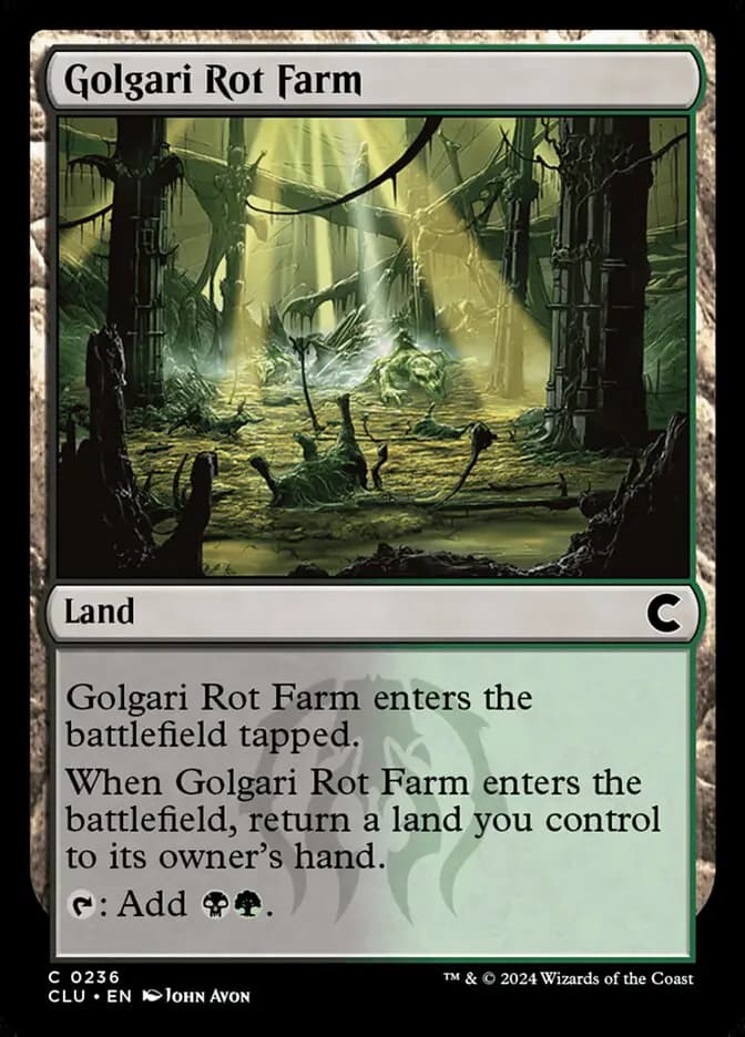 Card image of Golgari Rot Farm