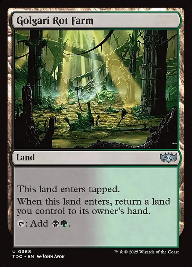 Card image of Golgari Rot Farm