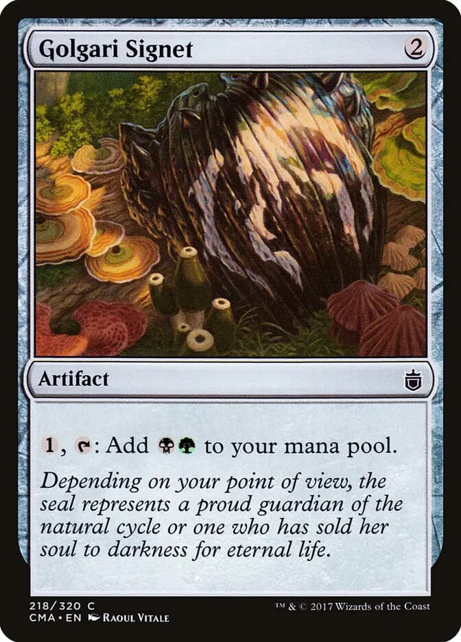 Card image of Golgari Signet