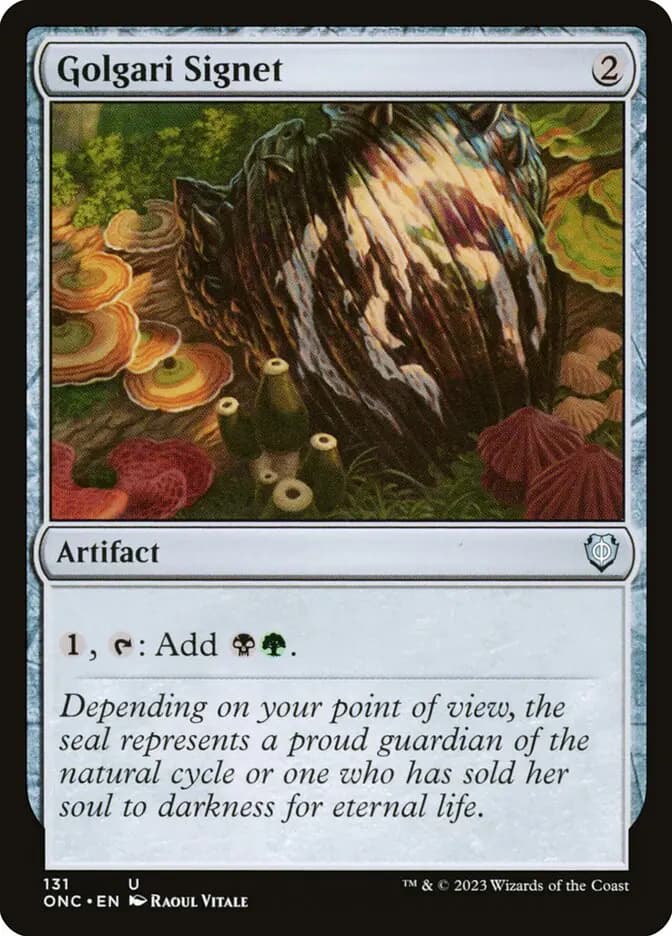 Card image of Golgari Signet
