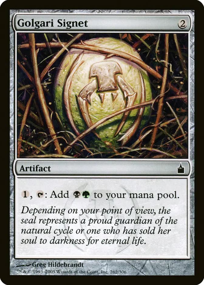 Card image of Golgari Signet