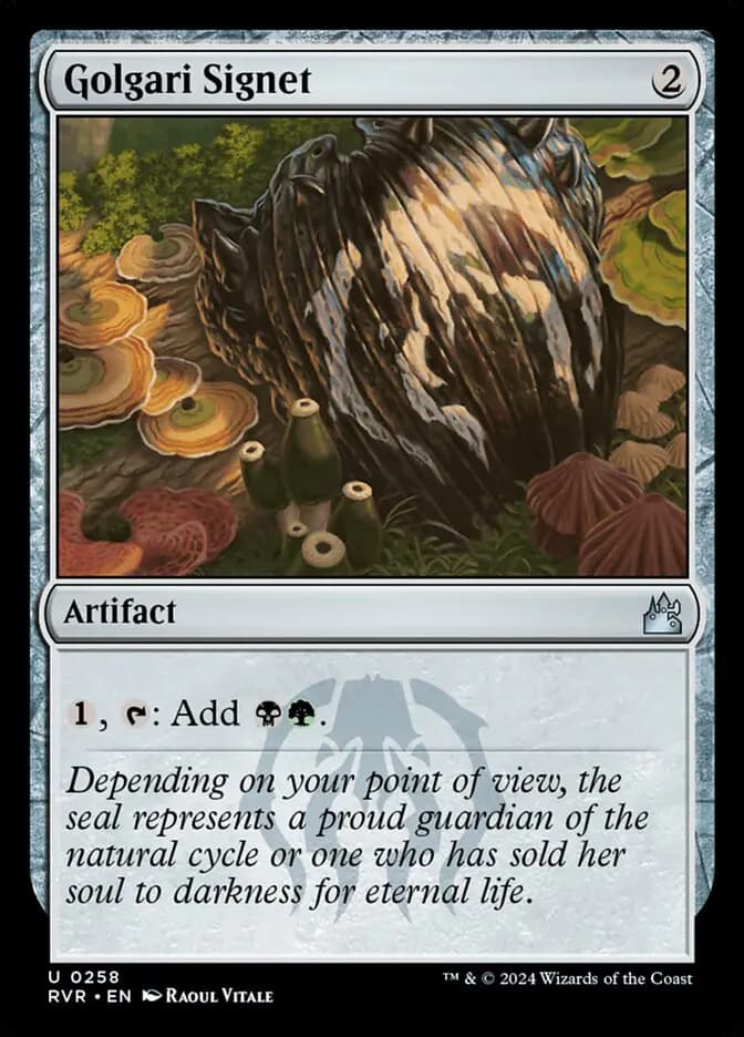Card image of Golgari Signet