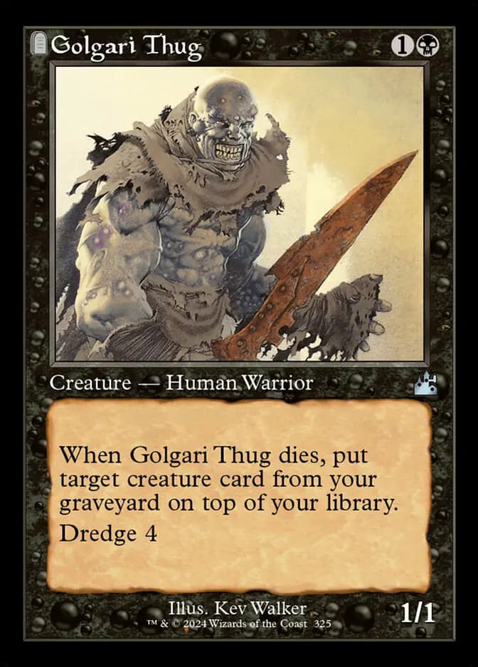 Card image of Golgari Thug
