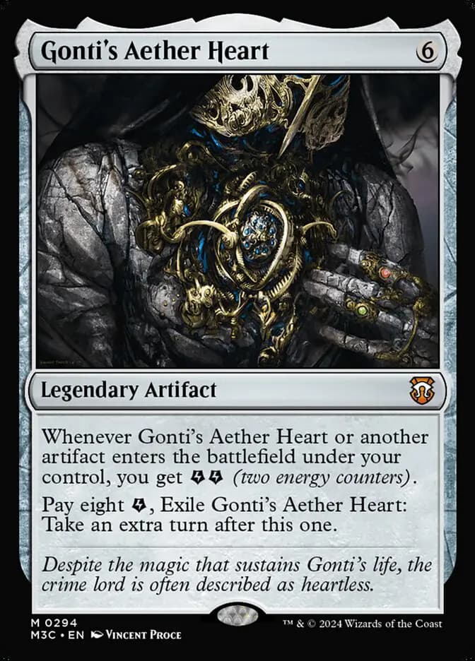 Card image of Gonti's Aether Heart