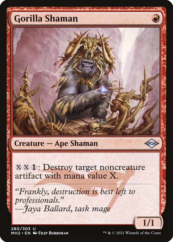 Card image of Gorilla Shaman