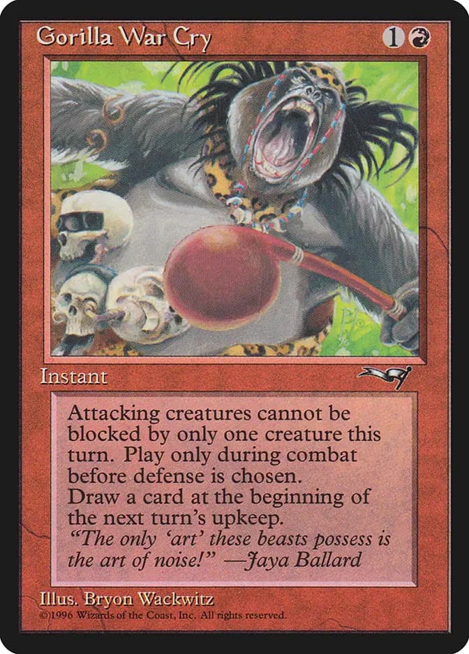 Card image of Gorilla War Cry