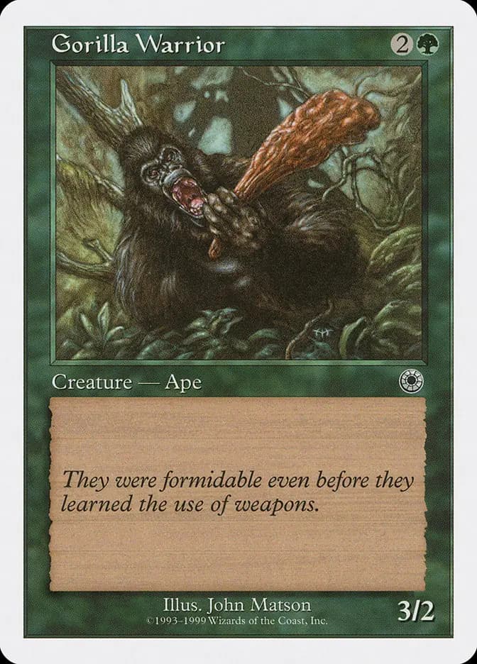Card image of Gorilla Warrior