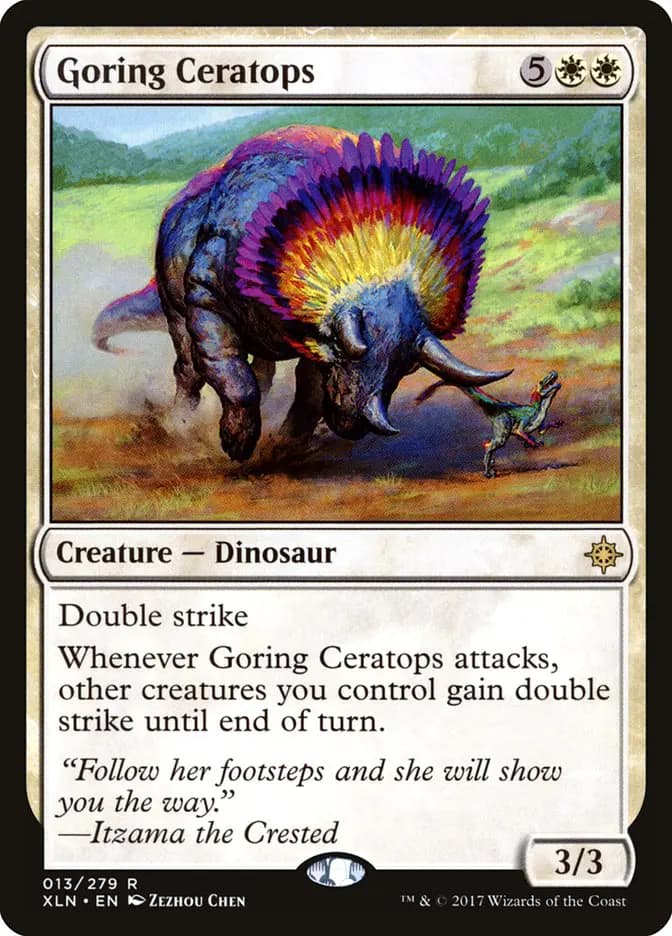 Card image of Goring Ceratops