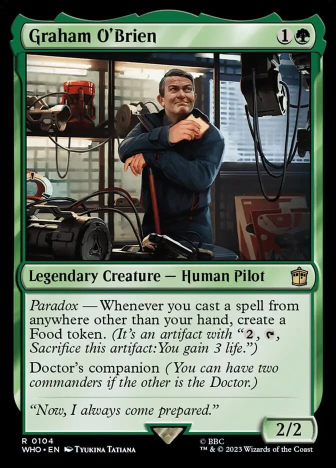 Card image of Graham O'Brien