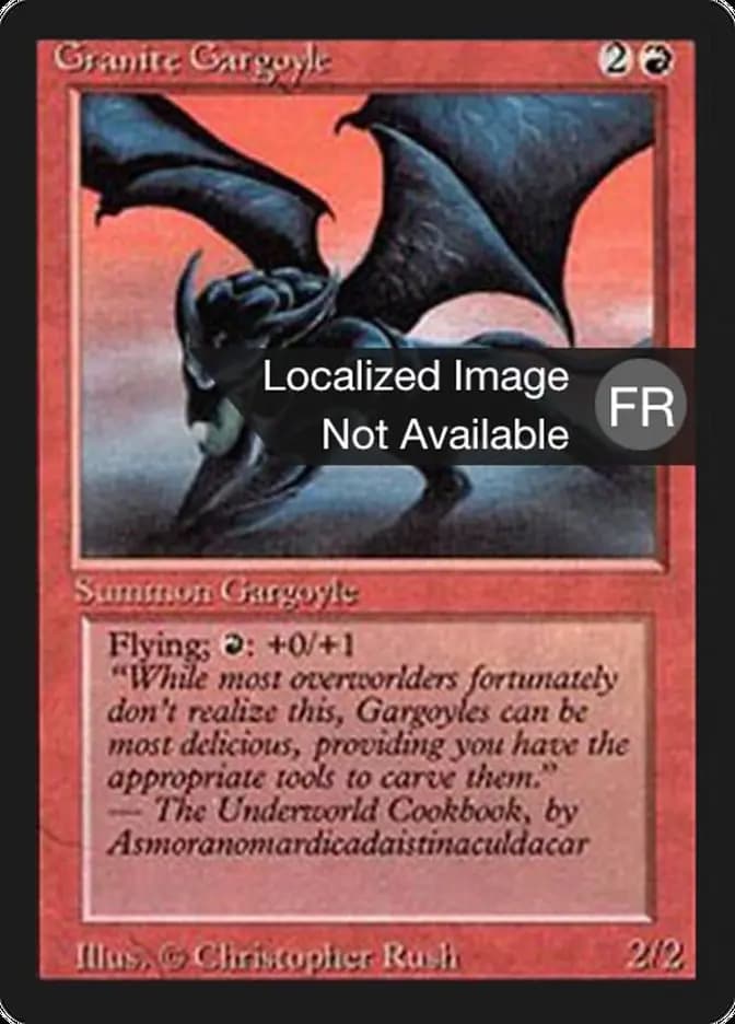 Card image of Granite Gargoyle