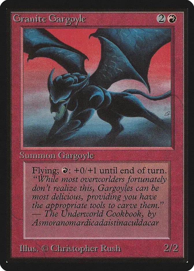 Card image of Granite Gargoyle