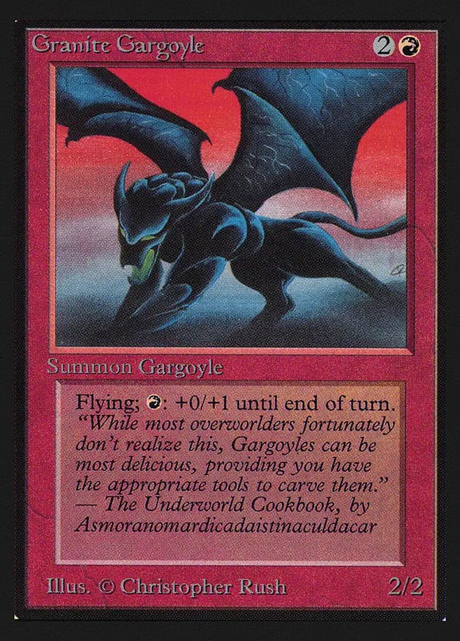Card image of Granite Gargoyle
