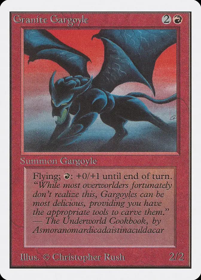 Card image of Granite Gargoyle