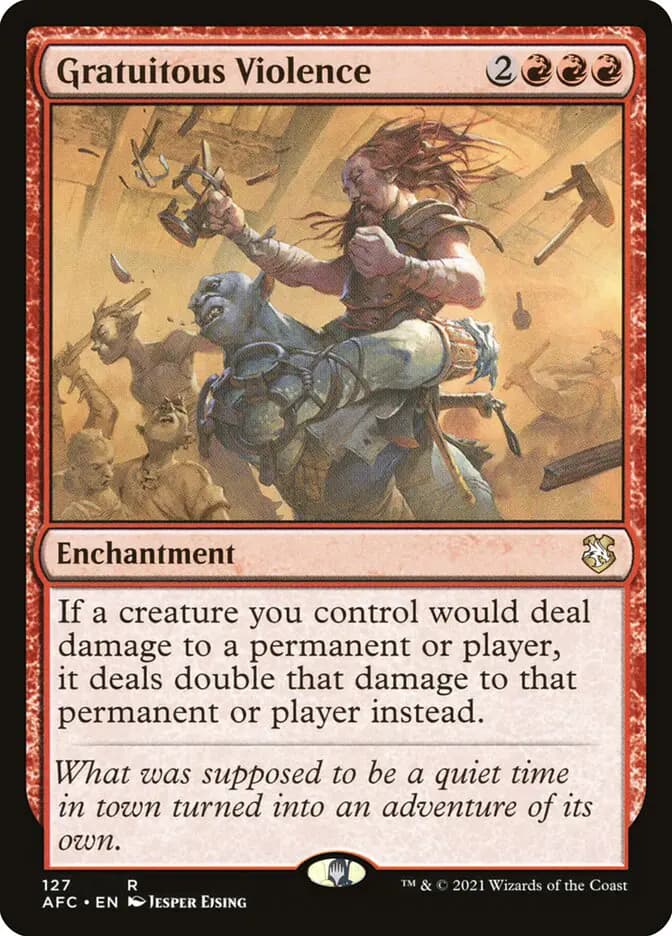 Card image of Gratuitous Violence