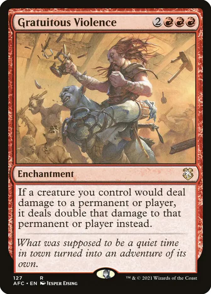 Card image of Gratuitous Violence