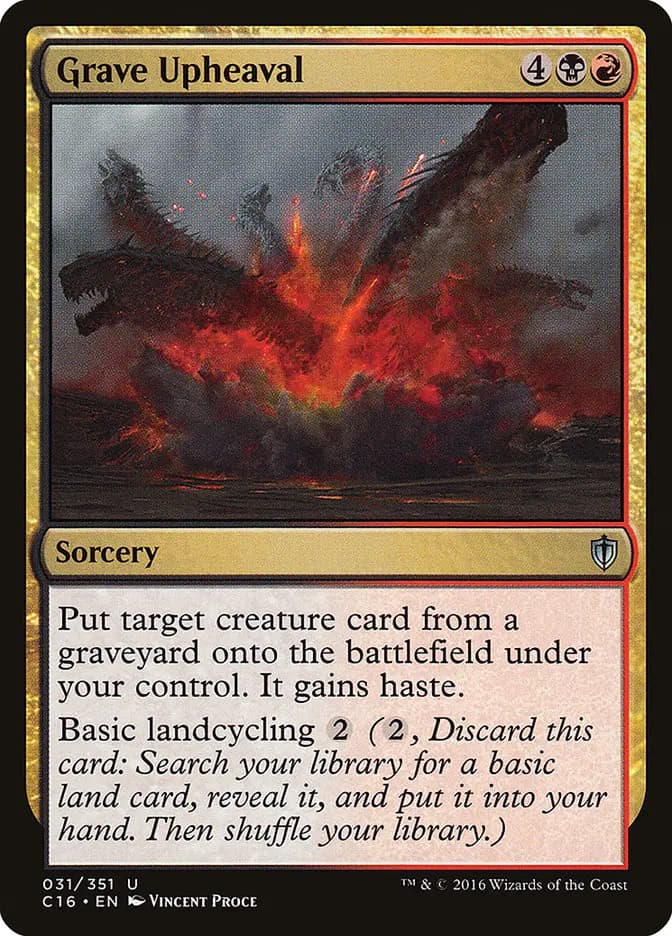 Card image of Grave Upheaval