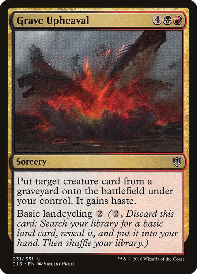 Card image of Grave Upheaval