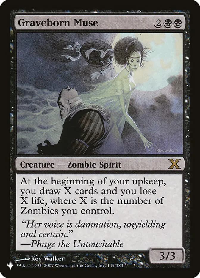 Card image of Graveborn Muse