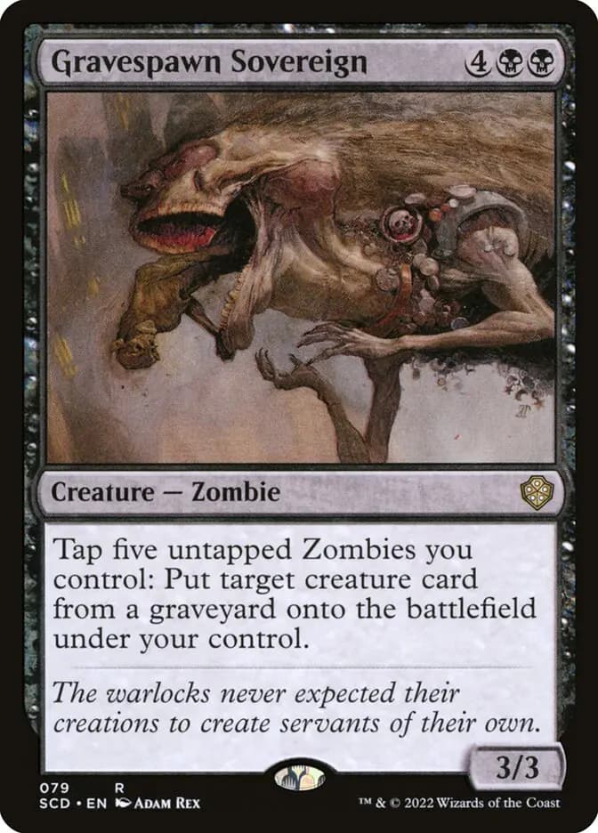 Card image of Gravespawn Sovereign