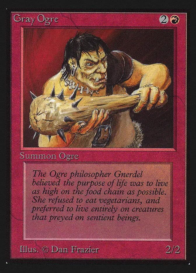 Card image of Gray Ogre