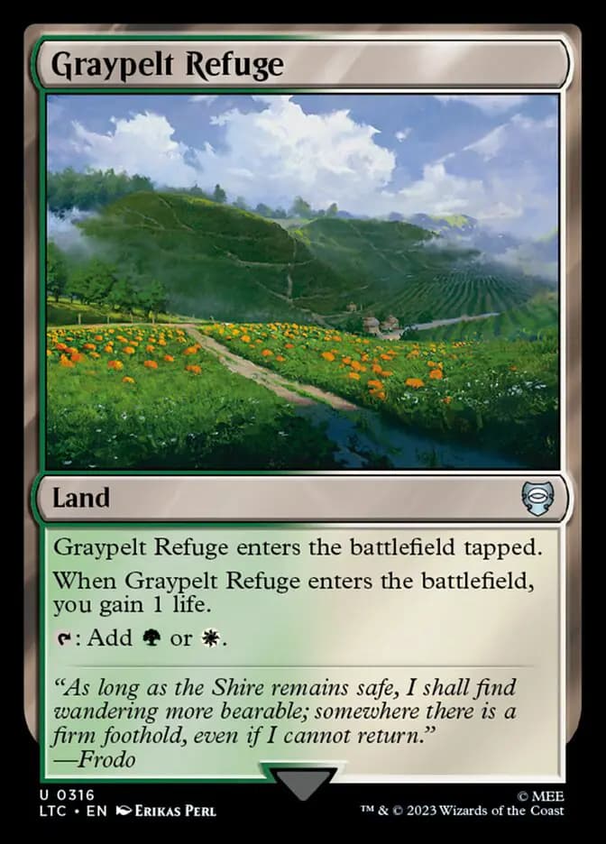 Card image of Graypelt Refuge
