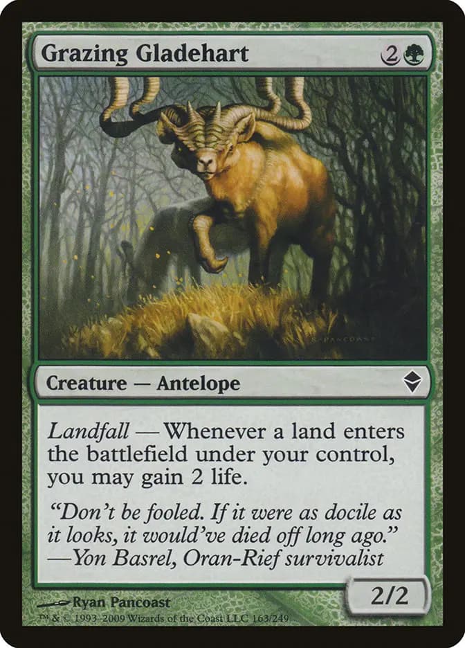 Card image of Grazing Gladehart