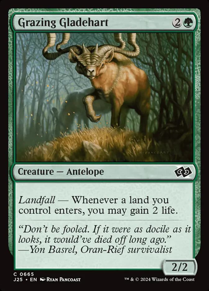 Card image of Grazing Gladehart