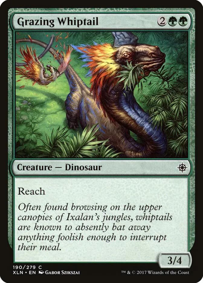 Card image of Grazing Whiptail