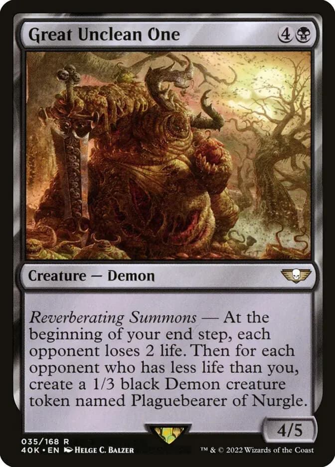 Card image of Great Unclean One