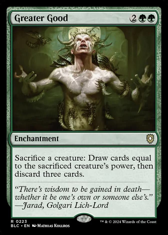 Card image of Greater Good